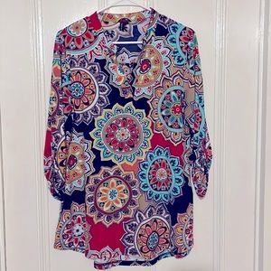 Zattcas Women’s Floral Printed Tunic
